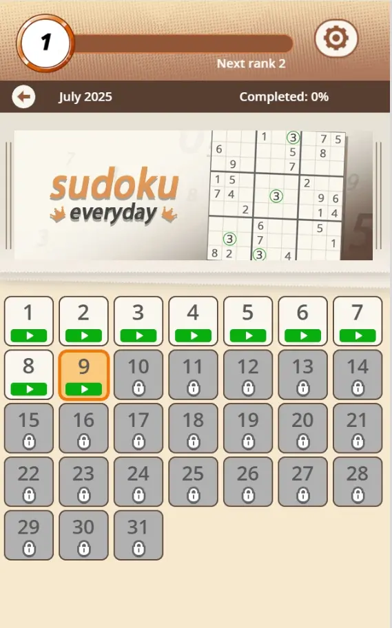 Sudoku Every Day