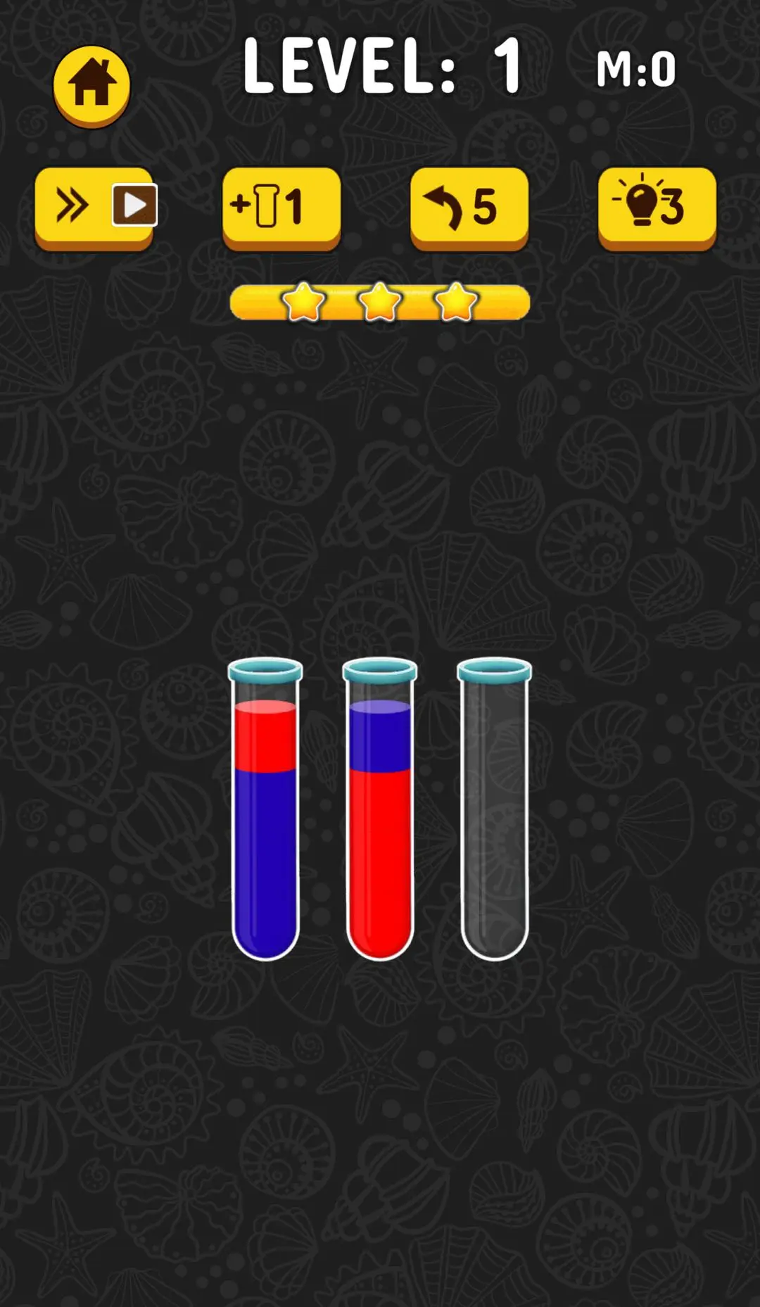 Color Water Sort 3D