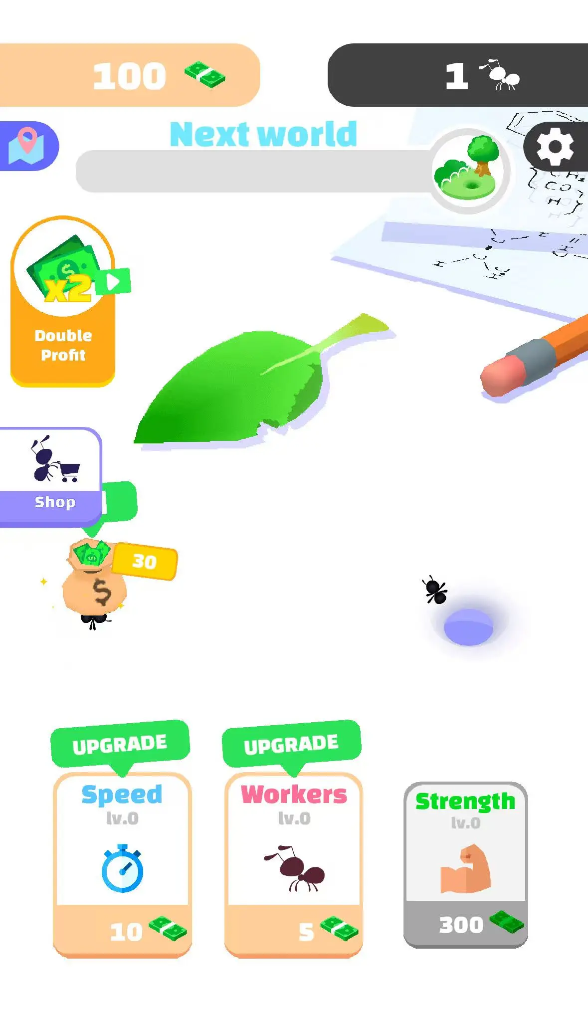 Idle Ants