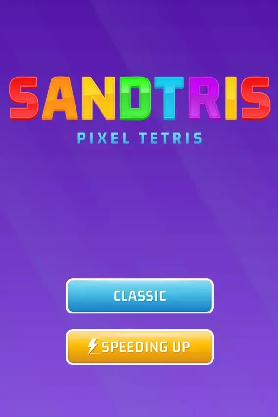 Sandtrix Pixel Tetris